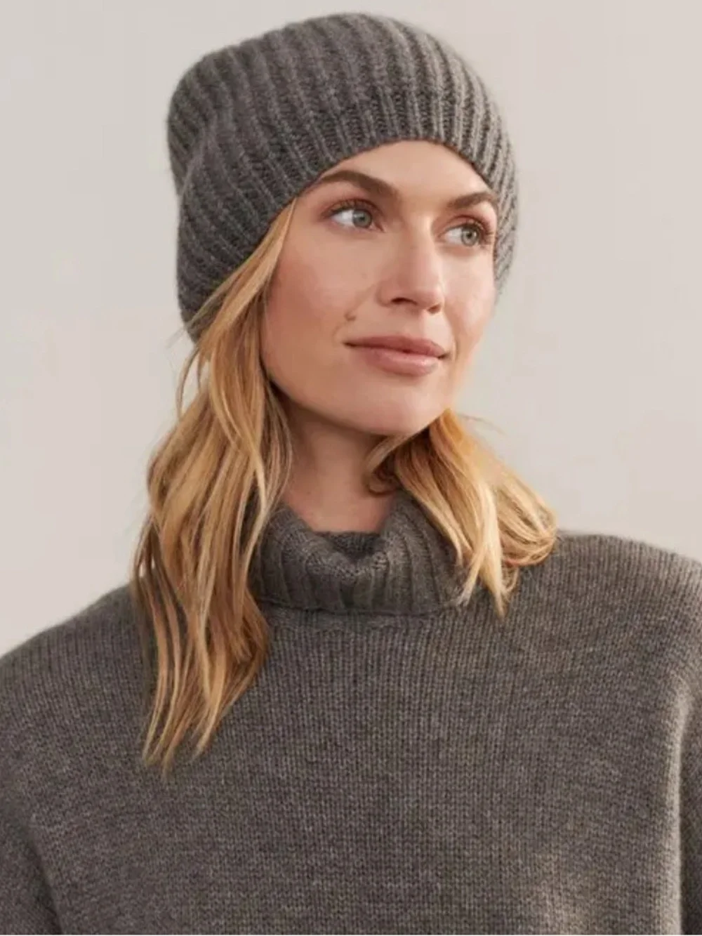 Jenni Kayne Alpine Beanie in Shadow